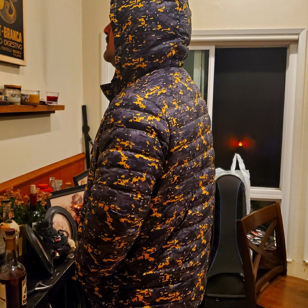 Adidas Camo heavy jacket (extremely rare) 2XL